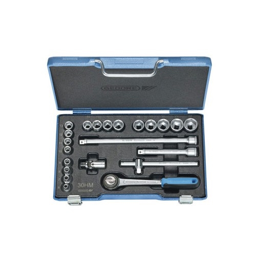 Gedore 6238300 Steckschlüssel-Satz 3/8" 22-teilig, 6-kant 6-22 mm 30 HMU-3