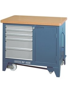 Gedore 6621860 1505 S Fahrbare Werkbank und Schraubstock