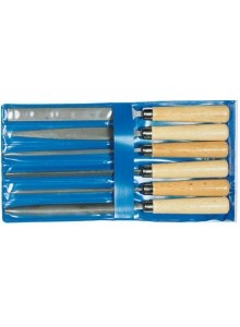 Gedore 6771910 Schlüsselfeilensatz, 6-teilig