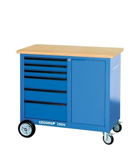 Gedore 1814923 Rollwerkbank mit 9 Schubladen