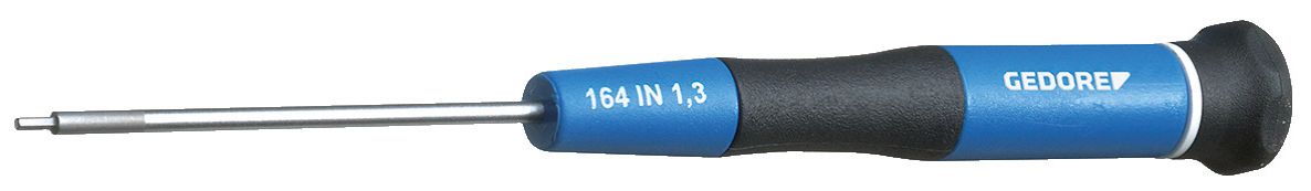 Gedore 1845063 164 IN 0,7 Elektronik-Schraubendreher 0,7 mm