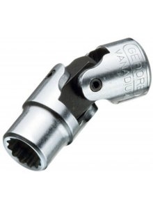 Gedore 2190664 DG 20 7 Steckschlüssel mit Kardangelenk 1/4" UD-Profil 7 mm
