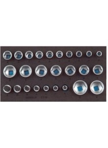 Gedore 2308908 1500 CT1-19 Steckschlüsselsatz im CT-Modul 26-teilig