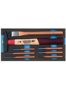 Gedore 2309041 Meißel-Sortiment in Check-Tool-Modul