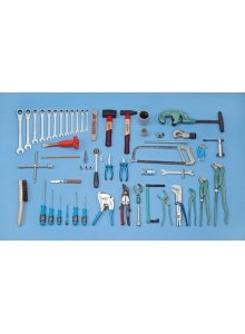 Gedore 2319888 S 1024 Sanitärsortiment PROFI, 63-dlg