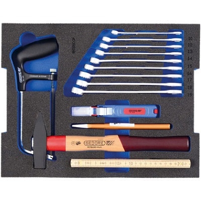 Gedore 2835967 Sortiment 2/2 CT-Baustein, tbv L-Boxx 136, 14-Delig