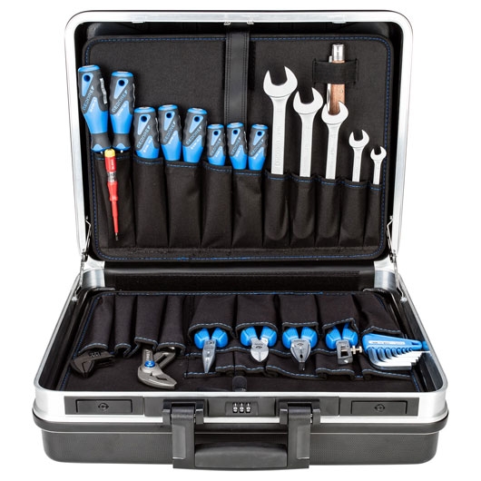 Gedore 3082121 BASIC-Werkzeugsortiment im Koffer, 74-teilig