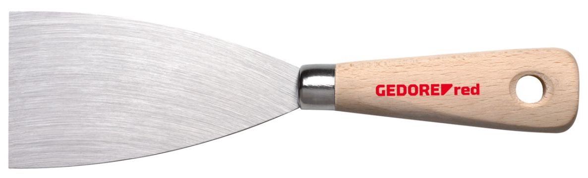 Gedore RED 3301754 R93400060 Spatel B 60 mm Holzgriff mit Loch