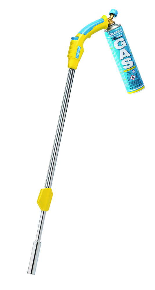 Gloria 000295.0000 Thermoflamm bio Comfort PLUS Unkrautbrenner inkl. 1 Gasflasche 330 g