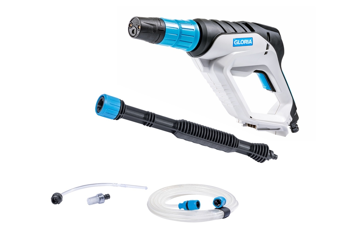 Gloria 000300.0000 MultiJet Hochleistungs-Sprühsystem 18 Volt ohne Akku oder Ladegerät