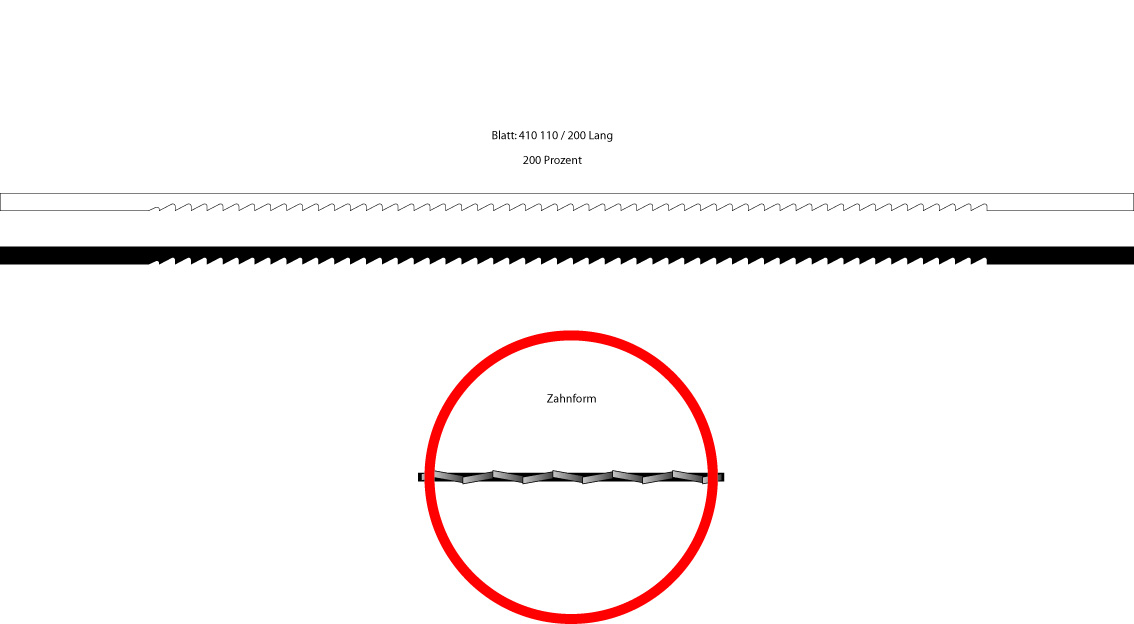 Hegner 210000303/144 Goldschnecke Nr. 3 Figurensägen 130 x 0,75 x 0,36 für Eisen, mittelharten Stahl, hartes Messing 