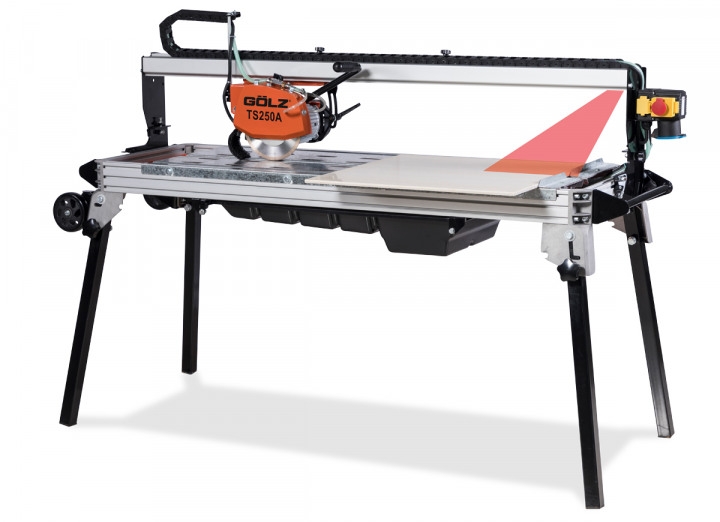 Gölz 02892501100 TS250A Fliesenschneidemaschine Aluminium 1200 mm