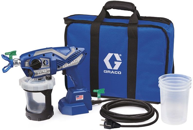 Graco 04.17M360 Ultra tragbares Farbsprühgerät mit Kabel - auf Wasserbasis