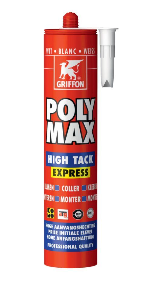 Griffon 6303764 PolyMax High Tack Express weiß 435g
