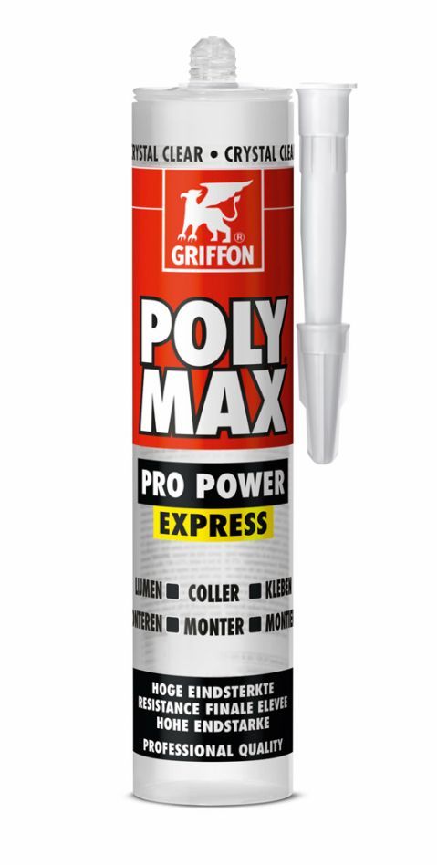 Griffon 6312633 PolyMax Pro Power Kristallklar 300g
