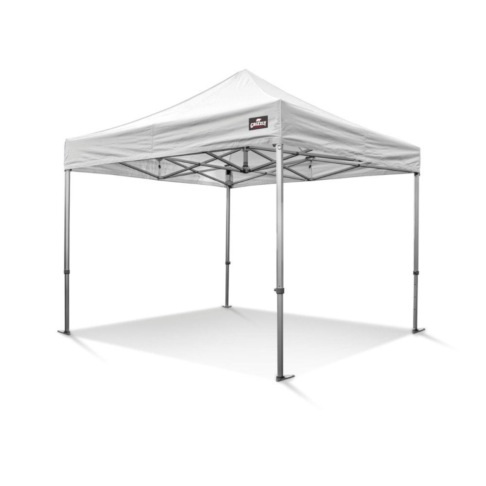 Grizzly Outdoor GOW33W GO-WORK Arbeitszelt 3x3 m Weiß