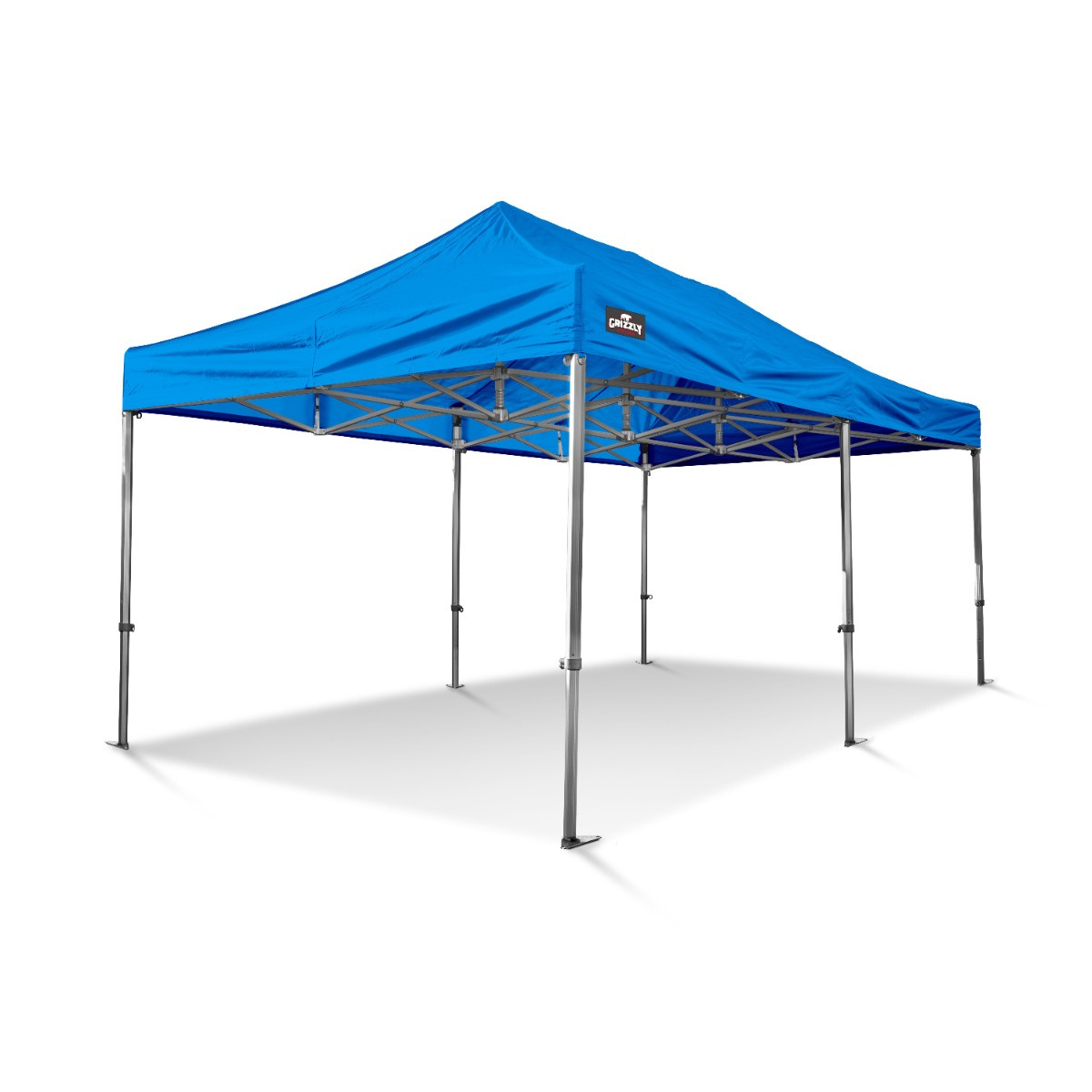 Grizzly Outdoor GOW4036B GO-WORK40 Arbeitszelt 3x6 m Blau