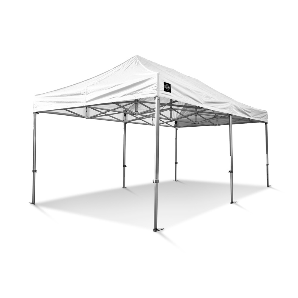 Grizzly Outdoor GOW40PVC36W GO-WORK40-PVC Arbeitszelt 3x6 m Weiß