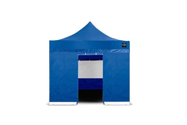 Grizzly Outdoor GOWZ3IB Seitenwand Eingang blau 3m