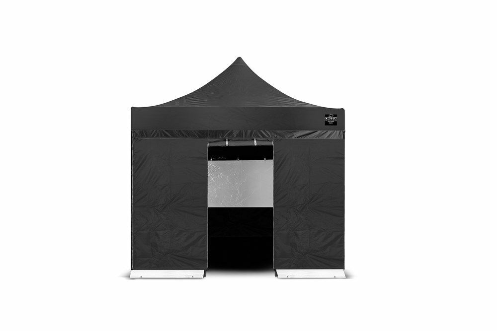 Grizzly Outdoor GOWZ3IZ Seitenwand Eingang schwarz 3m