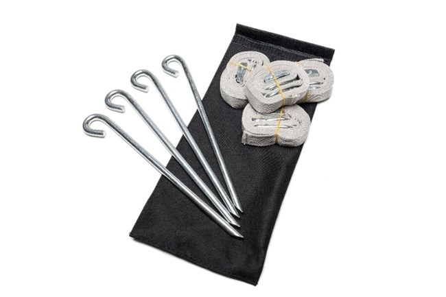 Grizzly Outdoor GOWspanset GO-WORK Zurrgurt-Set mit Heringen