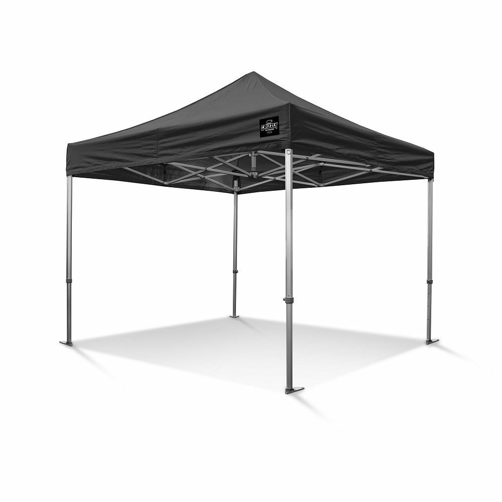 Grizzly Outdoor GOW40P32Z GO-WORK Arbeitszelt 3x2 m Schwarz
