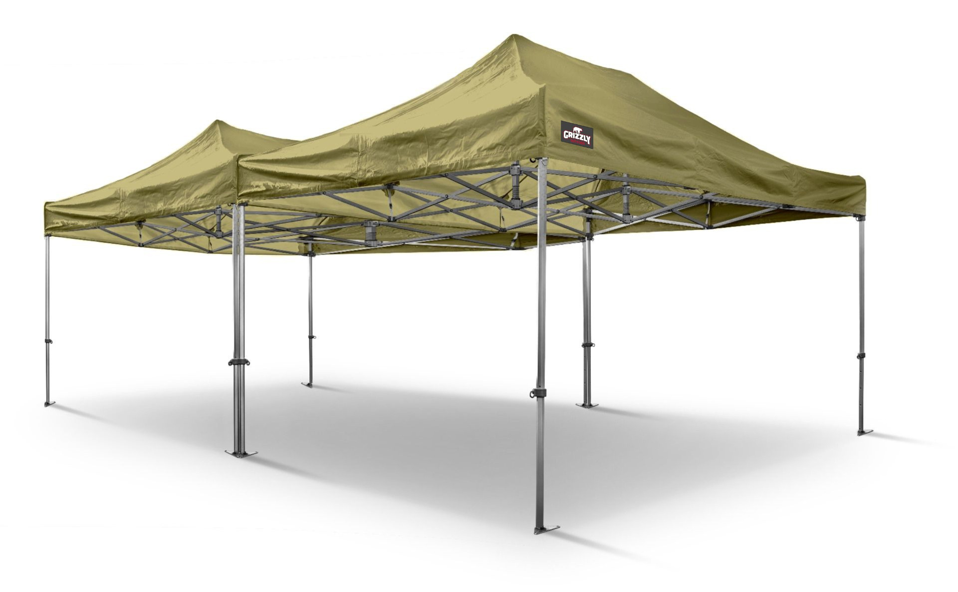 Grizzly Outdoor GOW456S GO-WORK Arbeitszelt 4,5x6 m Sand