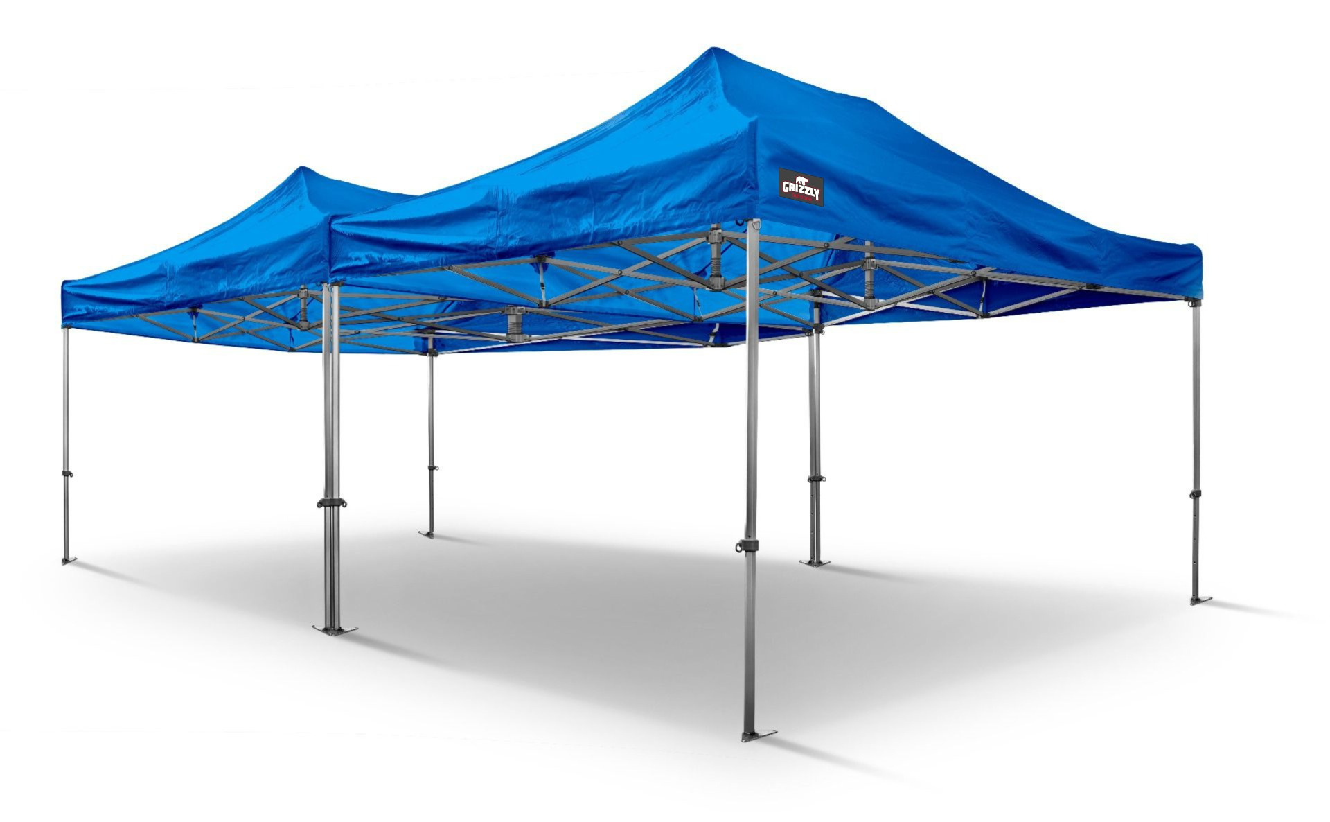 Grizzly Outdoor GOW40456B GO-WORK40 Arbeitszelt 4,5x6 m Blau