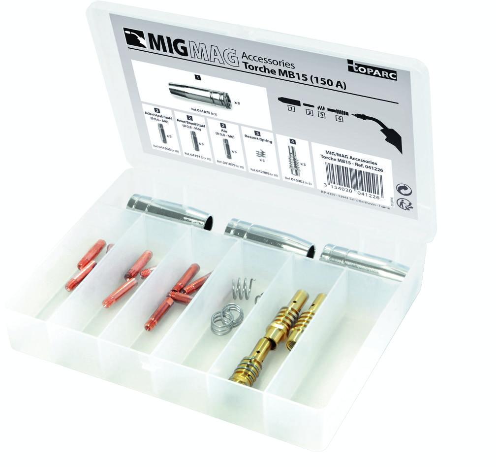 Gys 5193041226 Zubehörsatz MB15 MIG/MAG-Brenner 150A
