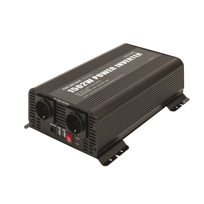 Gys 5192067370 12 V 1.500 W reiner Sinus-Wechselrichter