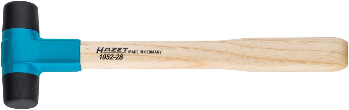 Hazet 1952-28 Kunststoffhammer mit Rückschlagschutz, 28 mm