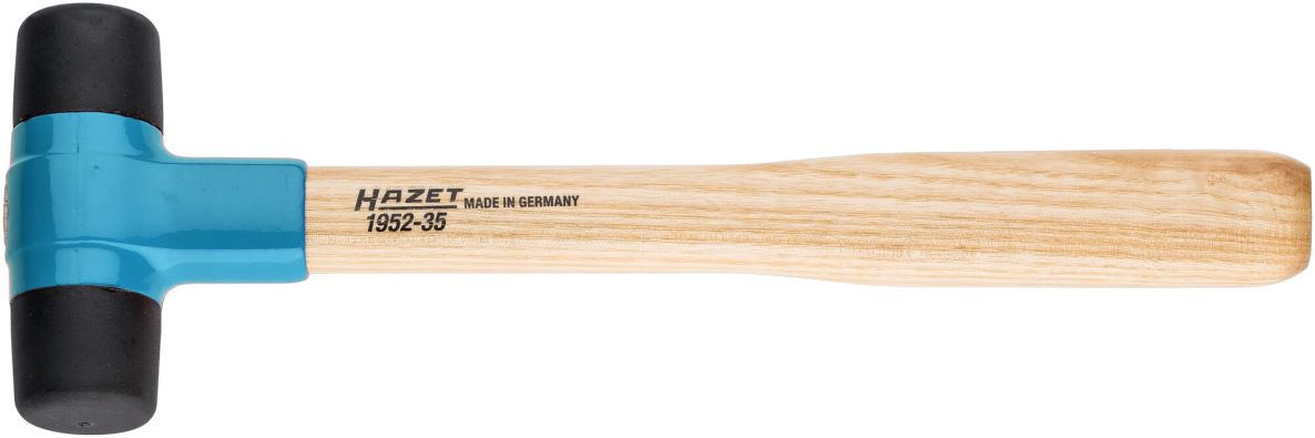 Hazet 1952-35 Kunststoffhammer mit R&uuml;ckschlagschutz, 35 mm