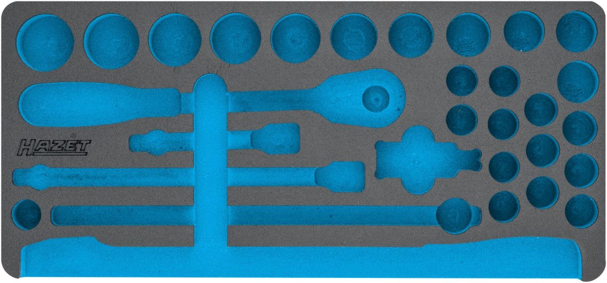 Hazet 163-404L 2-Komponenten-Weichschaum-Einlage 435 mm x 205 mm