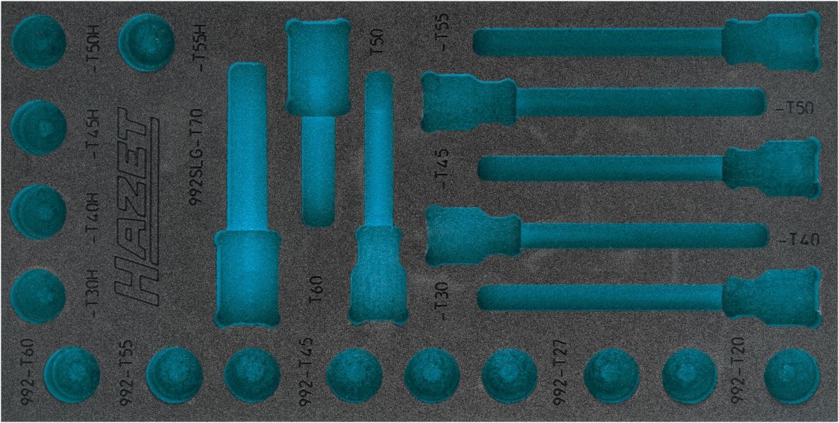 Hazet 163-492L 2-Komponenten-Weichschaum-Einlage 342 mm x 172 mm
