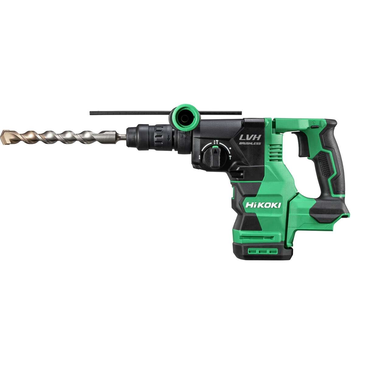 HiKOKI DH1826DCW4Z Akkubohrer/Hammer SDS-Plus 18V 3,2J inkl. Wechselfutter exkl. Akku und Ladeger&auml;t im Karton