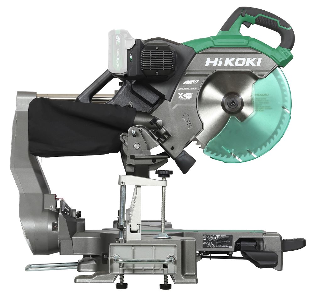 HiKOKI C3612DRAW4Z Akku-Kappsäge 305 mm Multivolt 36V exkl. Akkus und Ladegerät