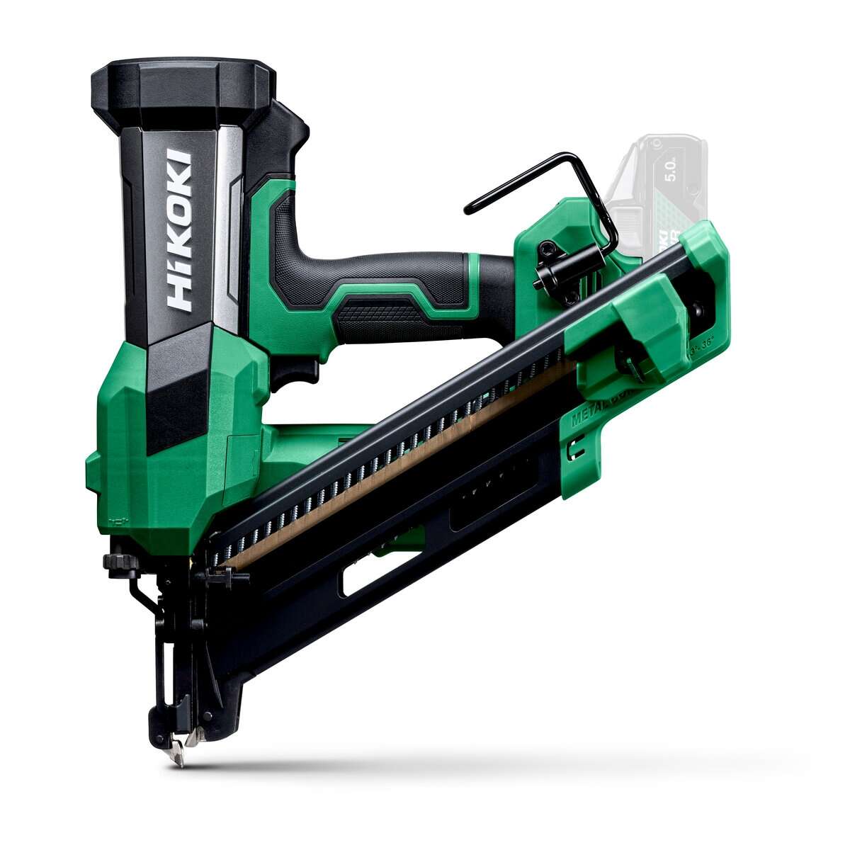 HiKOKI NR1865DKAW6Z Akku-Winkelanker-Tacker, b&uuml;rstenlos, 65 mm, 34&deg;, 18 V, ohne Akku und Ladeger&auml;t, im Karton