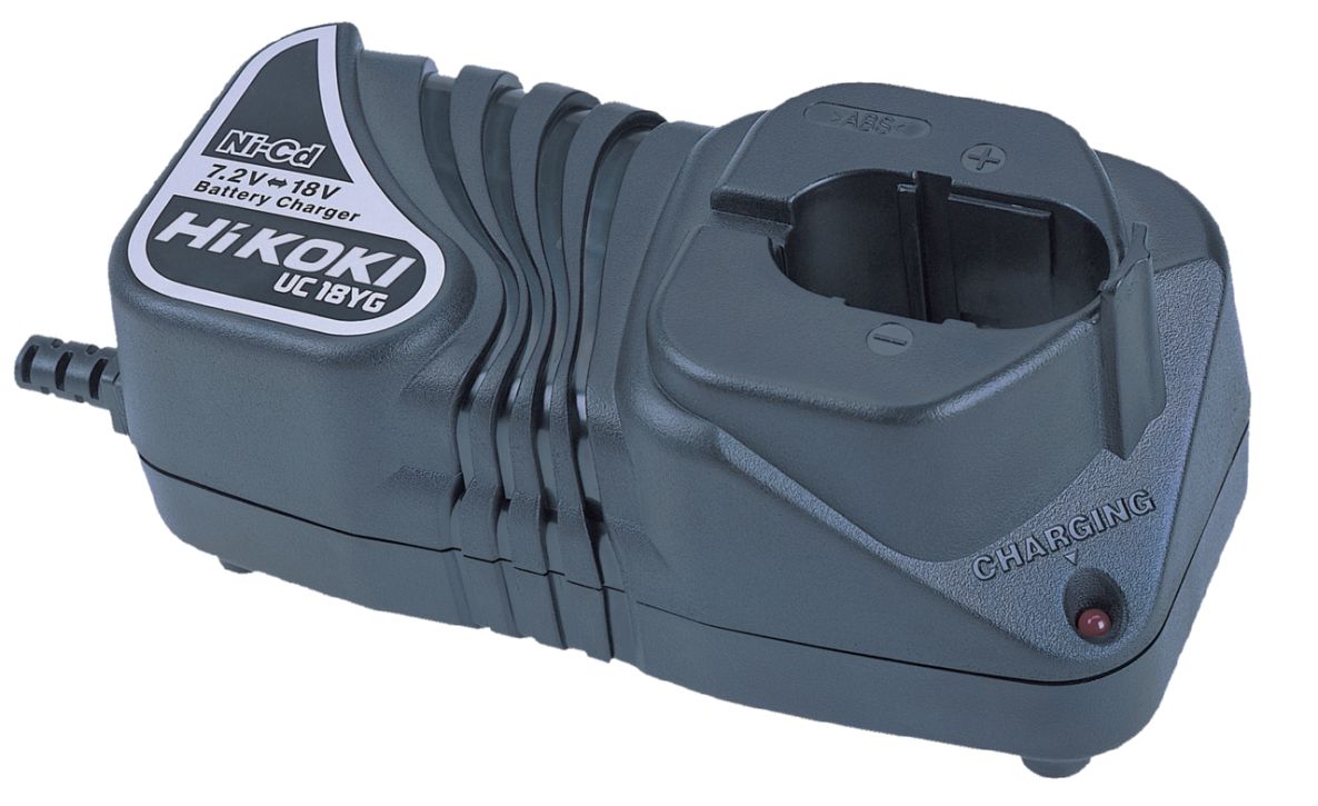 HiKOKI Zubehör UC18YGW0Z Universal-Ladegerät für 7,2V-18V (Stahl) Ni-Cd-Akkus