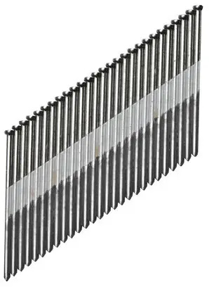 HiKOKI Zubehör 753636 2500 Nägel 34° D-Kopf 3,1 x 90 mm/Ring-Schaft/Rohling