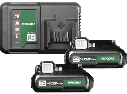 HiKOKI Zubehör UC12SLWFZ Akku-Pack 2x 12V 4.0Ah in BOX