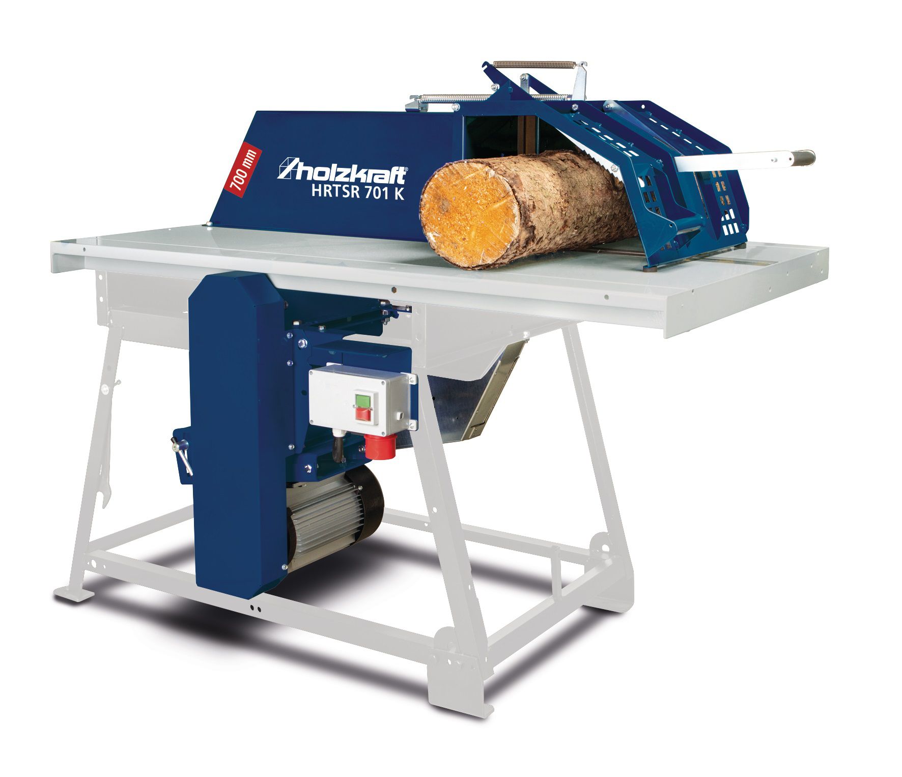 Holzkraft 715966706 HRTSR701K Kippbare Säge Brennholz Durchm. 700 mm 5.2kW 400V