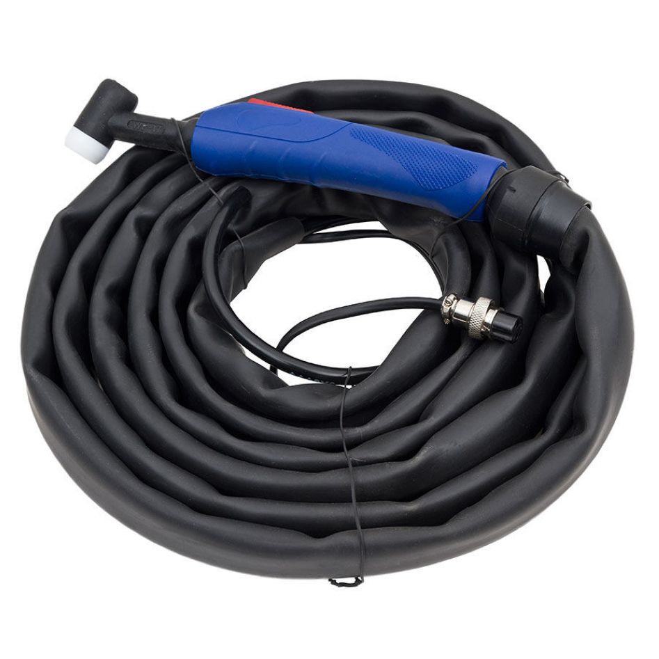 Holzmann 10000620 Schweißbrenner (2-poliger Stecker) Rostfreier Stahl