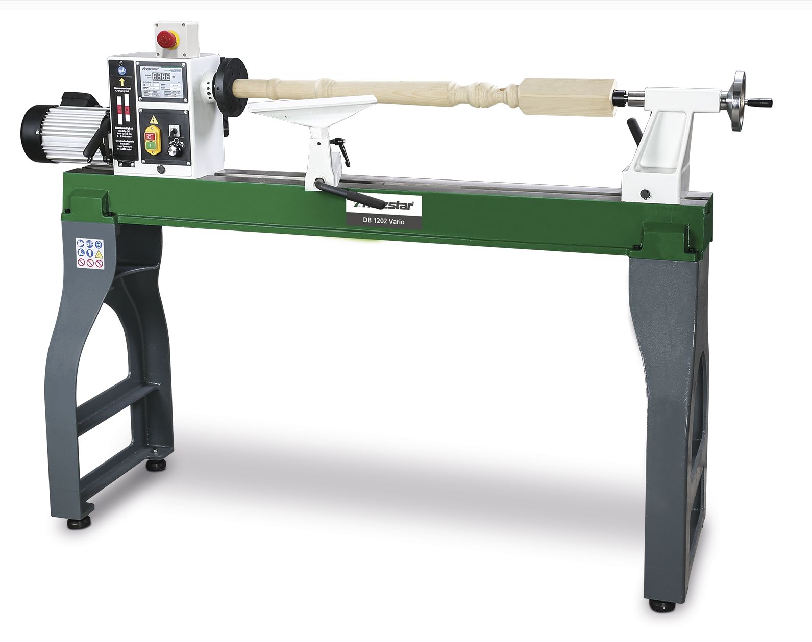 Holzstar 715921202 DB1202VARIO Holzdrehbank 1185 mm