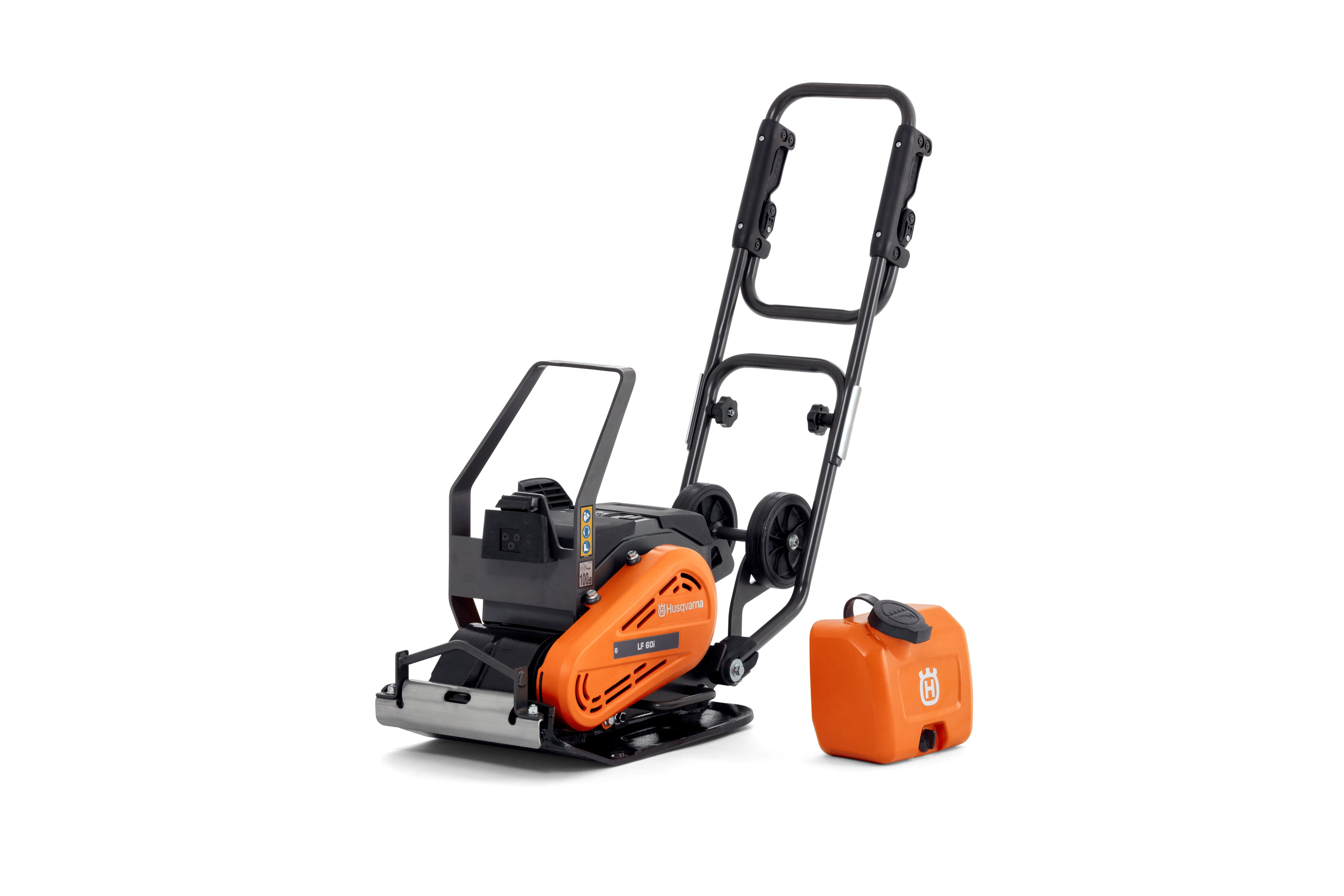 Husqvarna 970 51 68-01 LF 60 i LAT Rüttelplatte 36V exkl. Batterien und Ladegerät + kostenlose Pflastermatte
