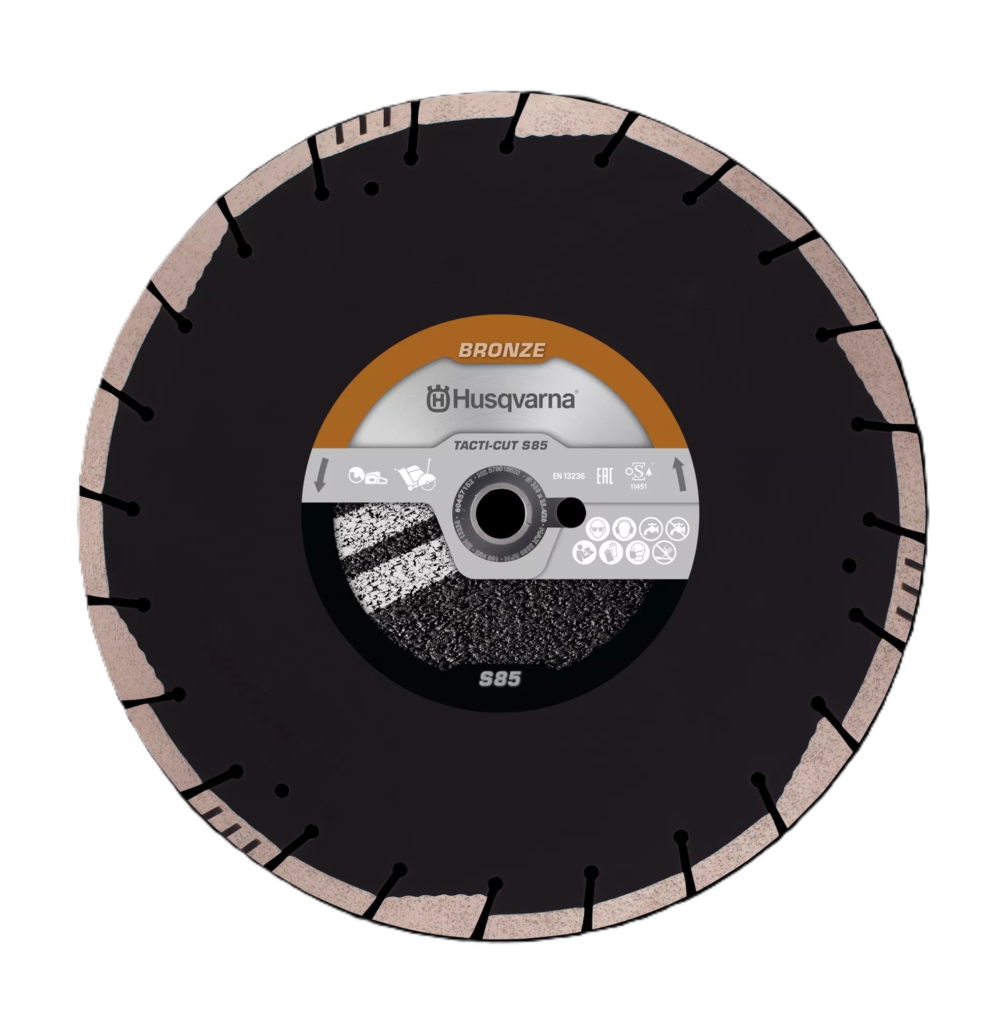 Husqvarna 579816610 Tacti-Cut S85 Asphalt 300 x 25,4/20 mm Nass und trocken