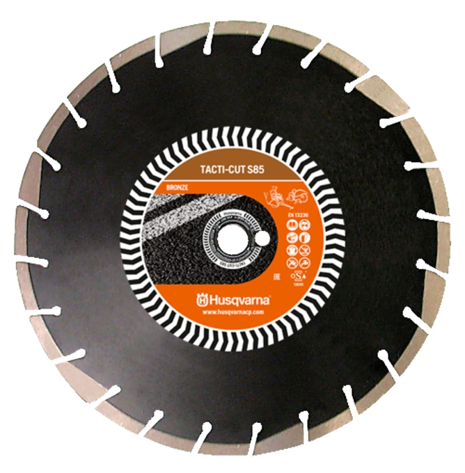 Husqvarna 579816630 Tacti-Cut S85 Asphalt 400 x 25,4 mm Nass und trocken