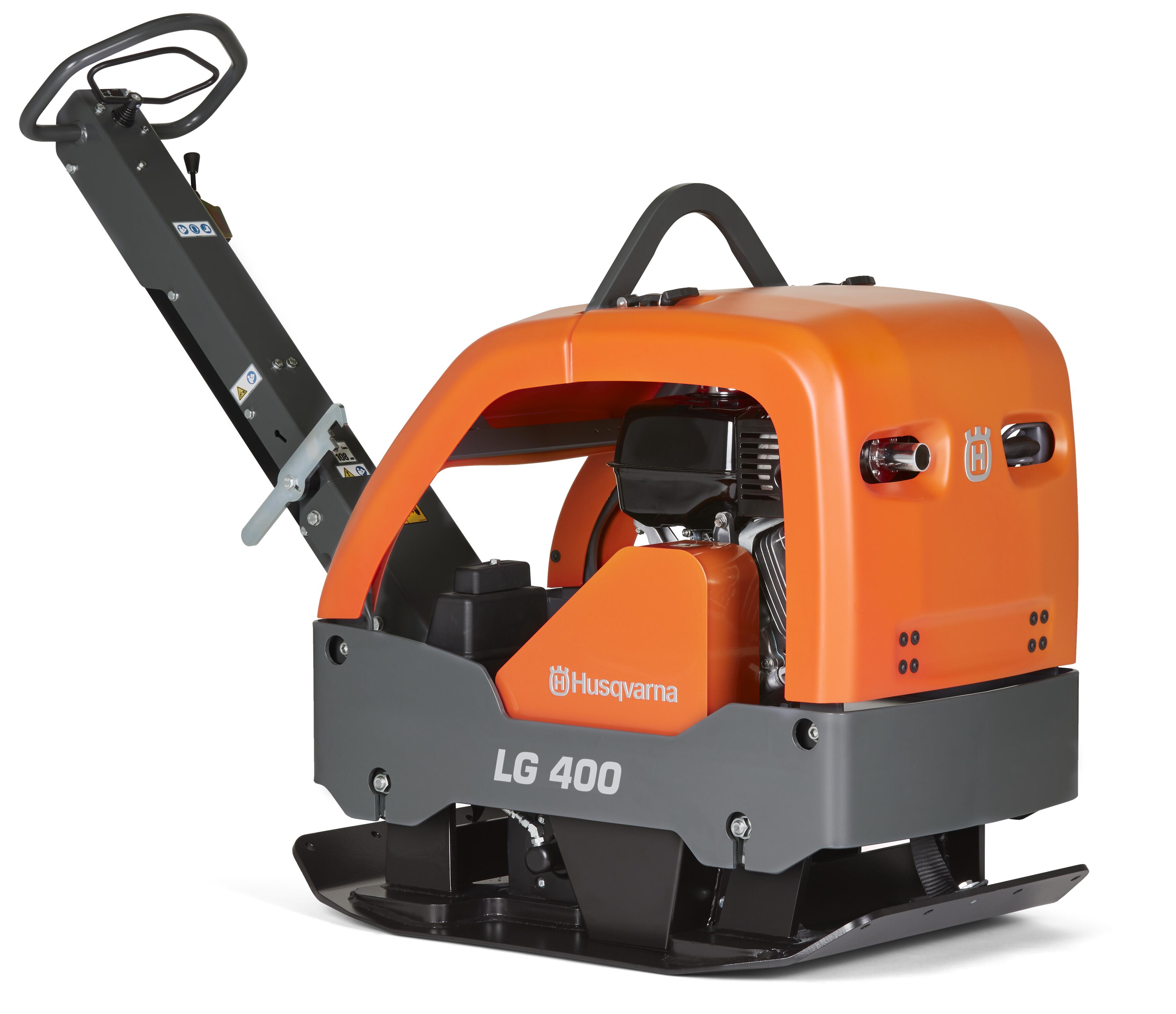 Husqvarna 967855401 LG400 Reversible Vibrationsplatte Honda Benzin 52 kN 650 mm
