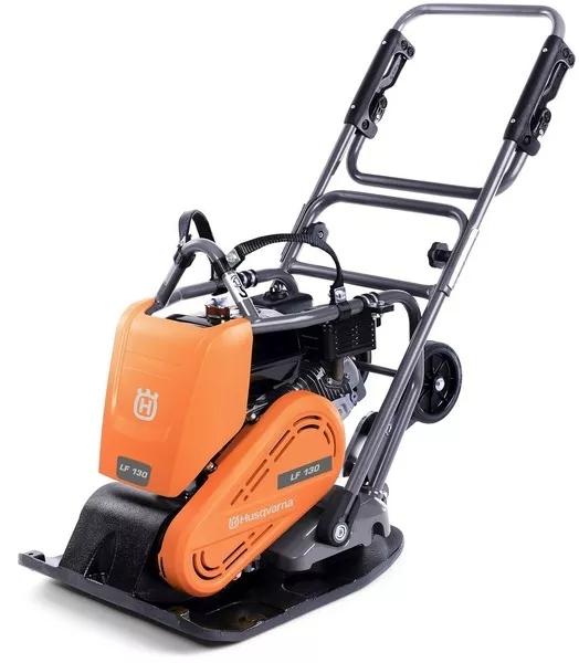Husqvarna 967896601 LF130LT Benzin-Vibrationsplatte 500 mm 20 kN