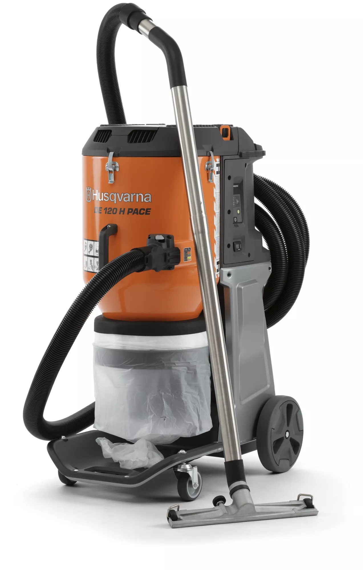 Husqvarna 970519602 DE120H PACE Accu Staub- und Schlammsammler 2,2kW 410m3/h ohne Batterien und Ladegerät