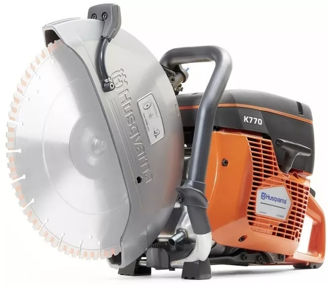 Husqvarna 967808501 K770 Motorfräse 300 mm + Diamanttrennscheibe Elite-Cut S45
